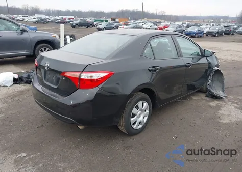 2016 Toyota Corolla L из США, поврежденный, VIN 2T1BURHE3GC620908